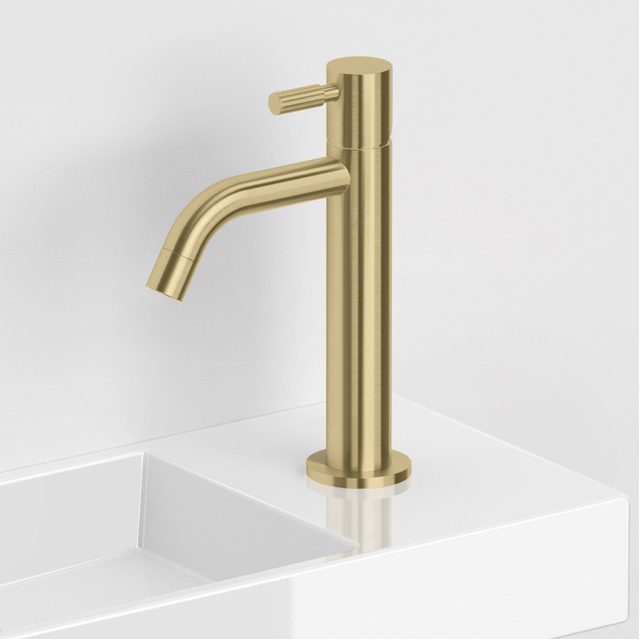 Clou Clou Xo Wastafelmengkraan - 18.8cm - geborsteld goud CL/06.14013.82