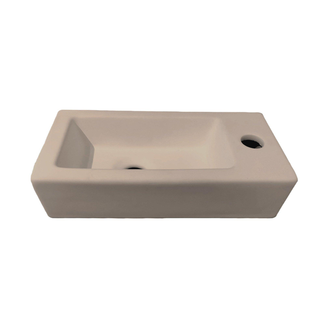 Best Design Best Design farnetta fontein rechts 37 x 18 x 9 cm mat-khaki khaki mat 4016680