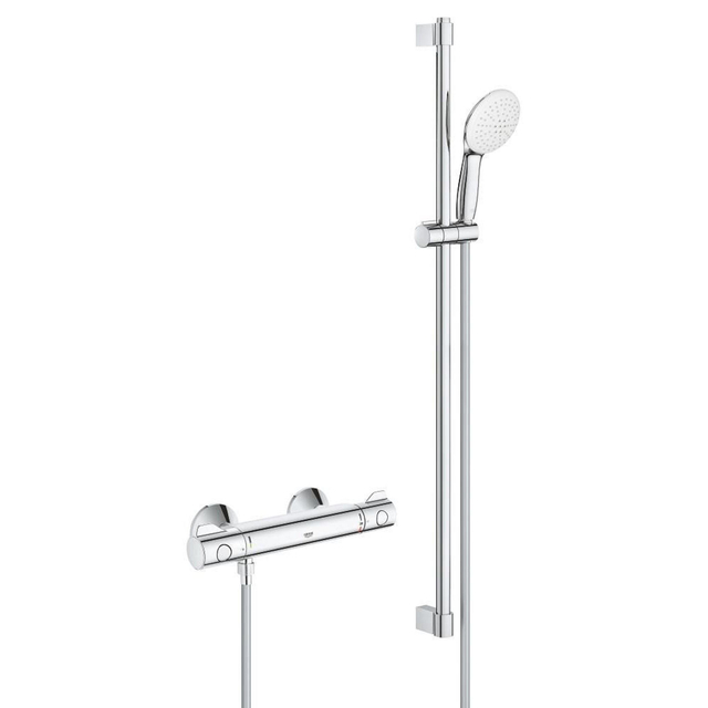 Grohe Grohe Grohtherm 800 comfortset 150mm met koppelingen 90cm chroom 34566002