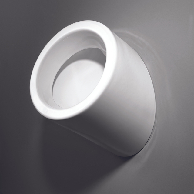 QeramiQ QeramiQ WCA Urinoir - 35x31.5x50.5cm - bevestigingsmateriaal - sifon - wit 111500004cx