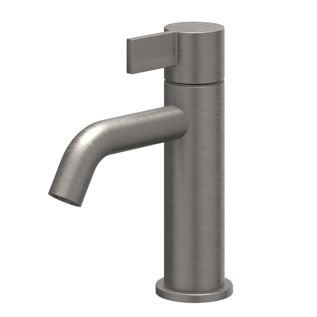 IVY Pact Wastafelmengkraan - opbouw - laag - coldstart - Geborsteld metal black PVD 6101006