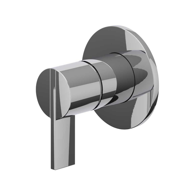 IVY Pact Afbouwdeel - voor inbouw douchemengkraan - eenhendel - ronde rozet - Chroom 6202051