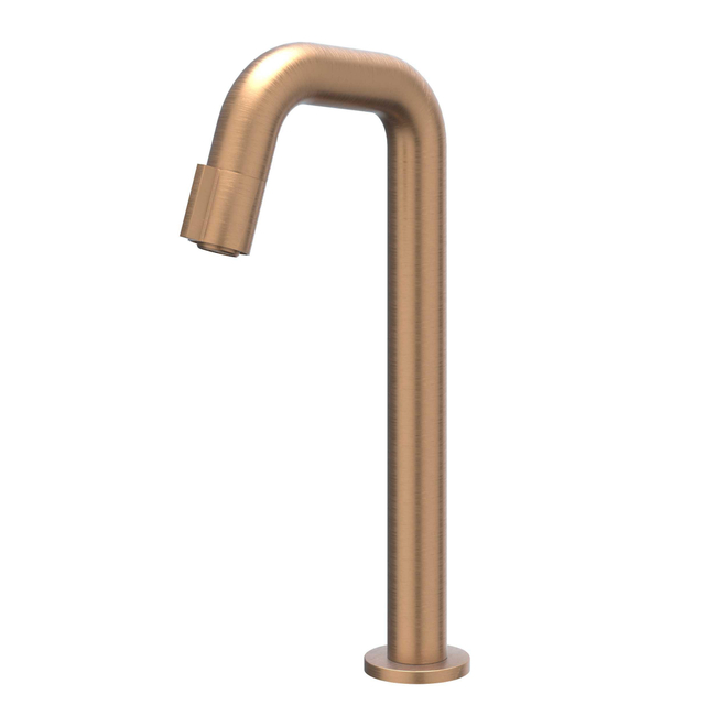 IVY Pact Fonteinkraan Contour - opbouw - verhoogd - Geborsteld mat koper PVD 6402255