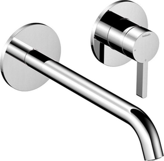 Hotbath Ace Afbouwdeel - voor wastafelmengkraan - 20cm uitloop - Chroom AC105EXTCR