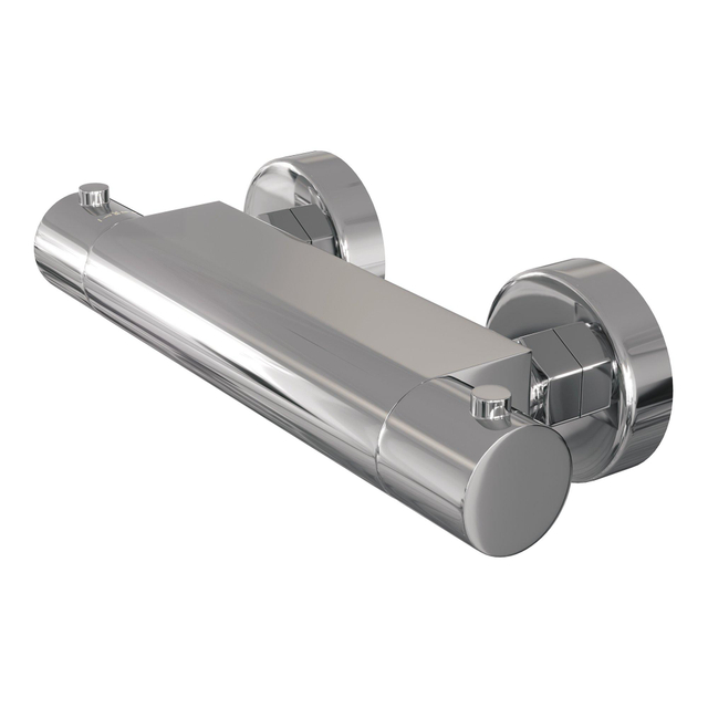 Brauer Brauer Chrome Edition Thermostaatkraan opbouw - 2 gladde knoppen - chroom 5-CE-234