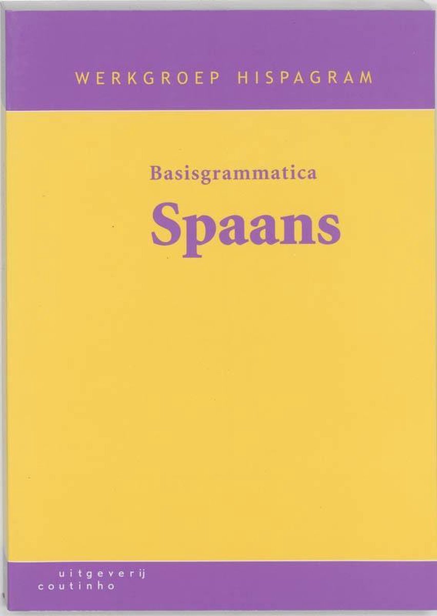 Coutinho Basisgrammatica Spaans