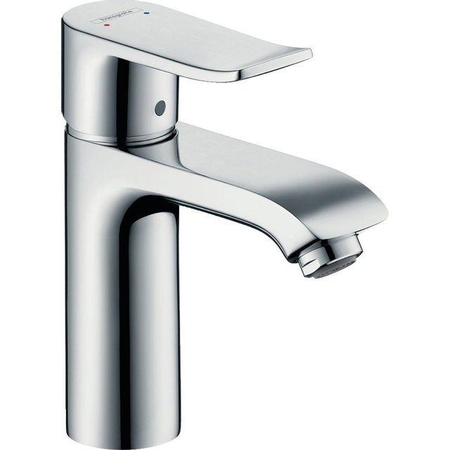 Hansgrohe Hansgrohe Metris wastafelkraan met waste chroom 31080000