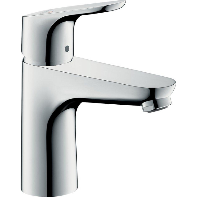 Hansgrohe Hansgrohe Focus wastafelkraan 100 CoolStart met waste chroom 31621000