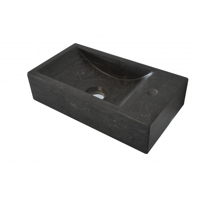 Royal Plaza Wiesbaden fontein rechts 40x22x10 cm hardsteen gezoet 39.3501 - Zwart