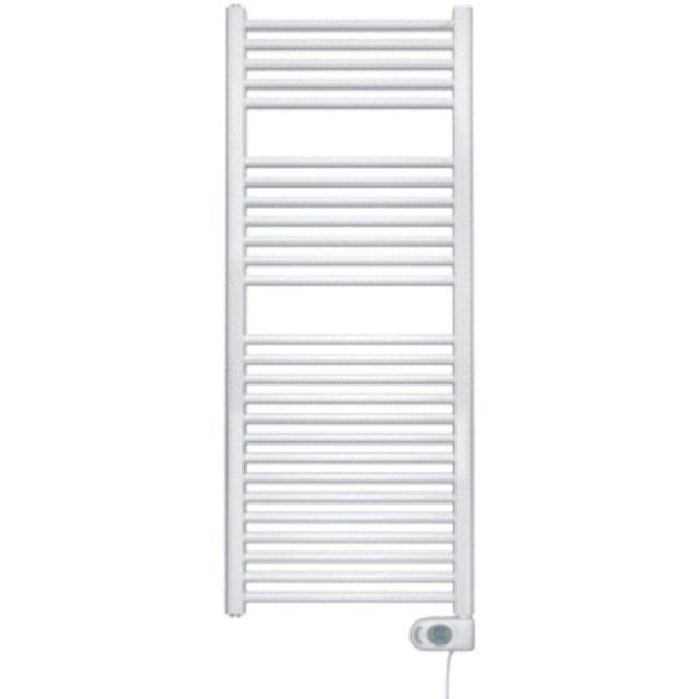 Zehnder Zehnder Aura E elektrische handdoekradiator - 146.6x60cm - 1000watt - Wit glans pbez-150-60-mq