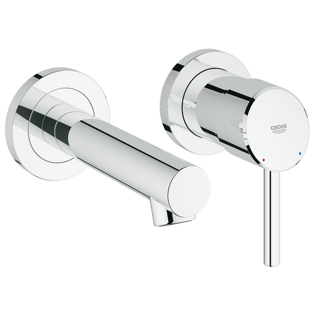 Grohe GROHE Concetto afbouwdeel v inbouw wandkraan met uitloop chroom 19575001