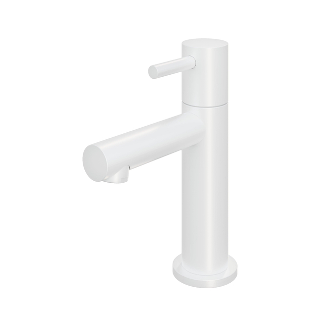 Hotbath Hotbath Cobber Fonteinkraan opbouw - L-uitloop 8.5cm - mat wit E001WH