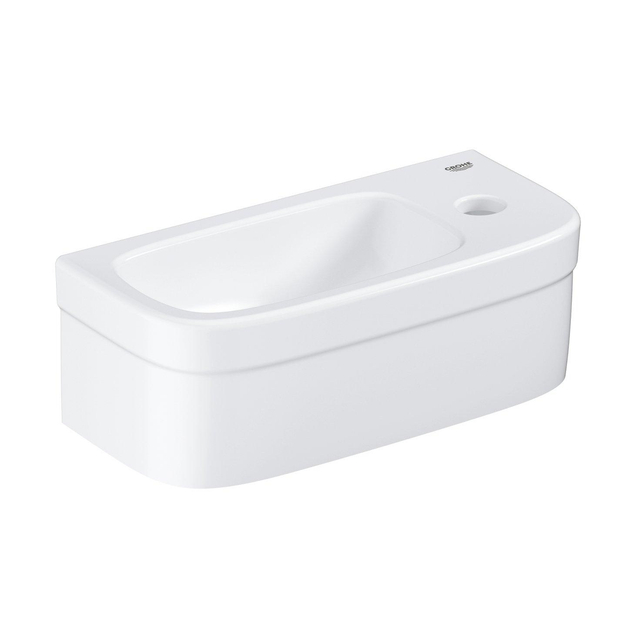 Grohe GROHE Euro fontein 37x18cm 1 kraangat zonder overloop wit 39327000