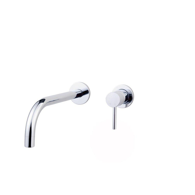 Wiesbaden Wiesbaden Slim inbouwwastafelkraan eenhendel incl inbouwdeel chroom sw440381/sw440387