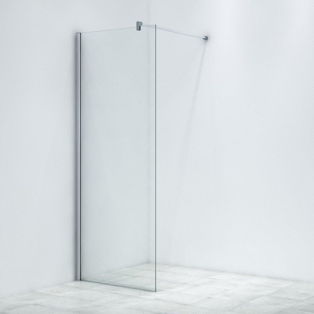 Marenza Bellini Inloopdouche - 80x200cm - helder glas - chroom SW797904/SW797914