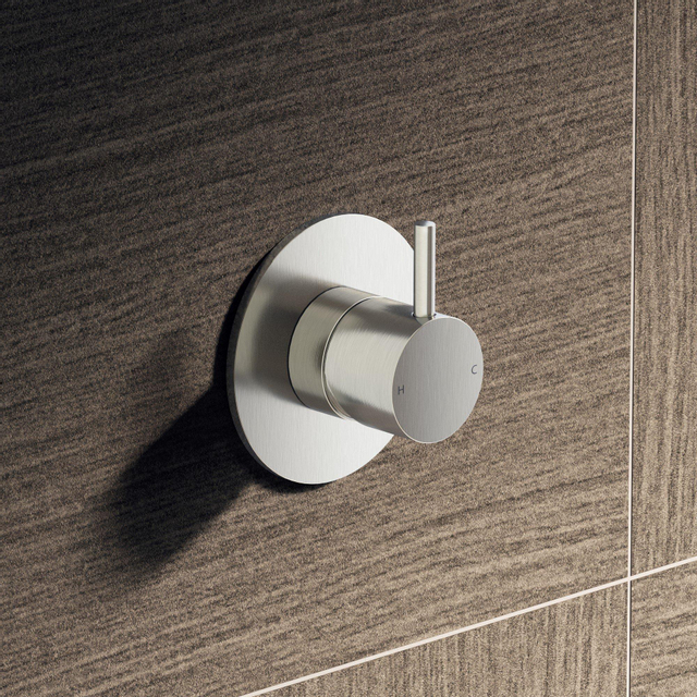 Hotbath Hotbath Cobber inbouw inbouw douchemengkraan verouderd messing CB031EXTAB / HBCB031