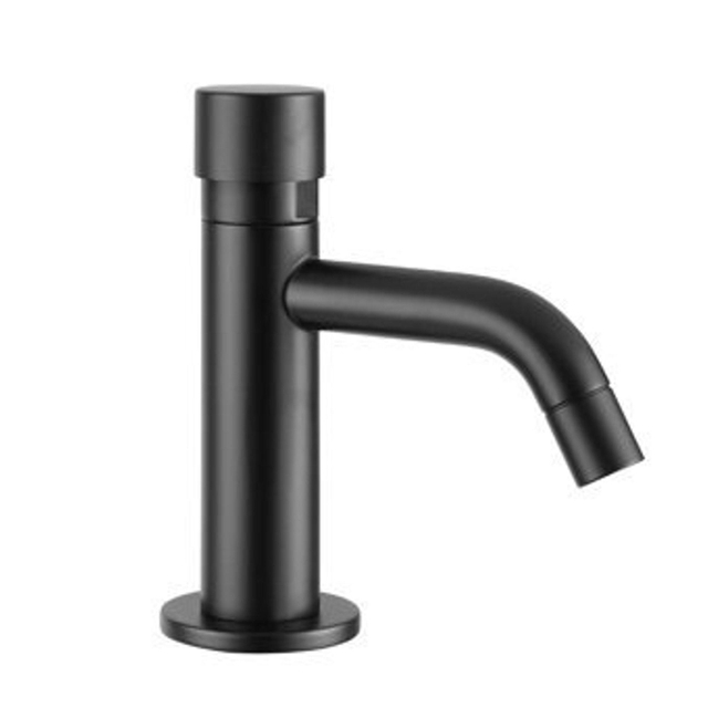 Plieger Plieger Napoli fonteinkraan - zelfsluitend - looptijd 15 sec - mat zwart 08111B