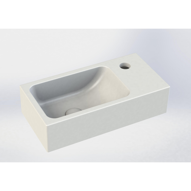 Royal Plaza Royal plaza Person fontein 40x20cm 1 kraangat R z/overloop mat wit