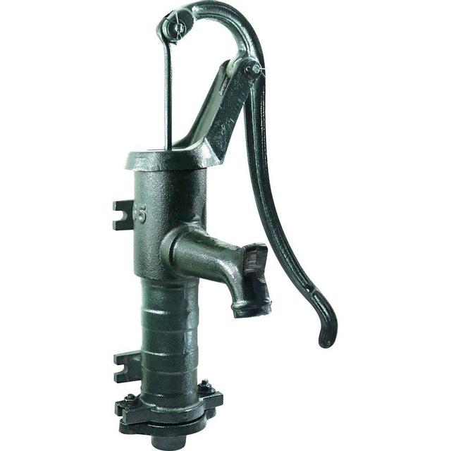 Go by Van Marcke waterput pomp kraan - met klep - NR.2 - Amerikaans 11101 - Groen