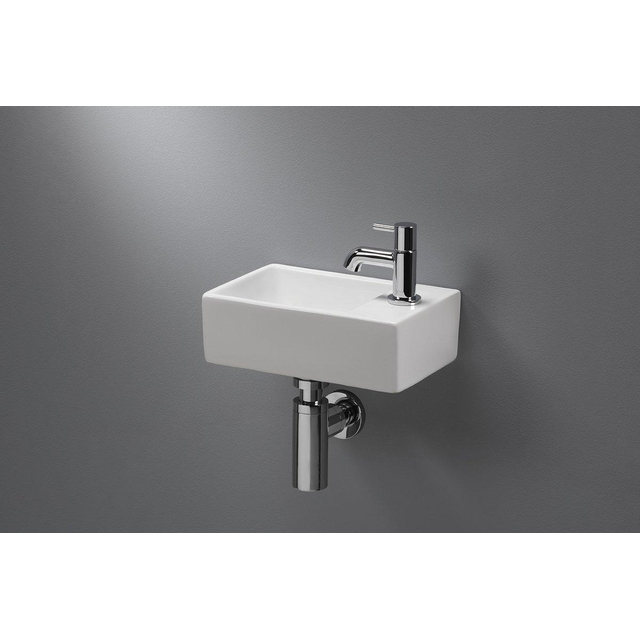 Royal Plaza Royal Plaza Capella fontein 30,5x19x11 cm 1 kraangat links wit 19548