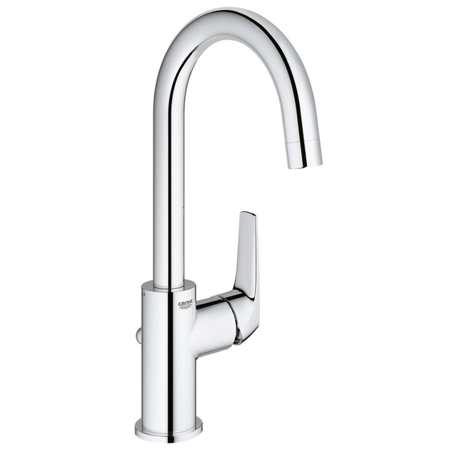 Grohe GROHE Start Flow waterbesparende wastafelkraan L-size met afvoerplug chroom 23811000