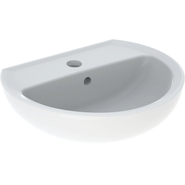 Geberit Geberit Bastia Fontein - rond - 50x41cm - kraangat - overloop - wit 501.604.00.1