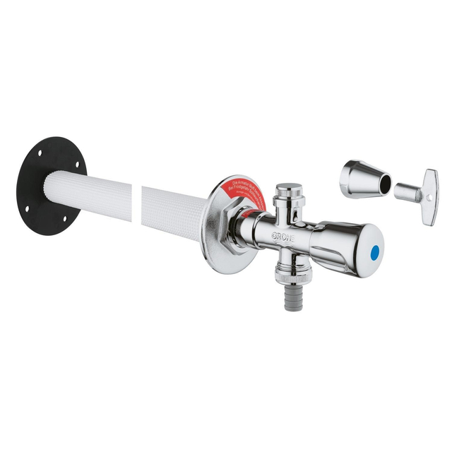 Grohe GROHE Eggemann vorstvrije gevelkraan 1/2 verstelbaar 17 50cm chroom 41208000