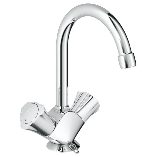 Grohe Grohe Costa L wastafelkraan met ketting chroom 21337001