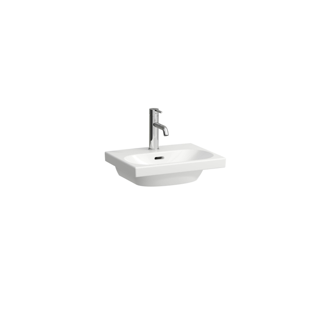 Laufen Laufen Lua fontein 45x34x16cm 1 kraangat zonder antikalkbehandeling Keramiek Pergamon h8150810491041