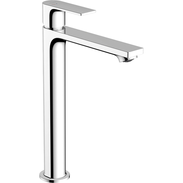 Hansgrohe Hansgrohe Rebris E 1-gats highriser wastafelkraan 240 coolstart z. waste chroom 72583000