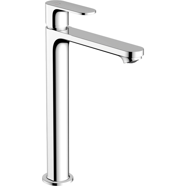 Hansgrohe Hansgrohe Rebris S 1-gats highriser wastafelkraan 240 coolstart z. waste chroom 72582000