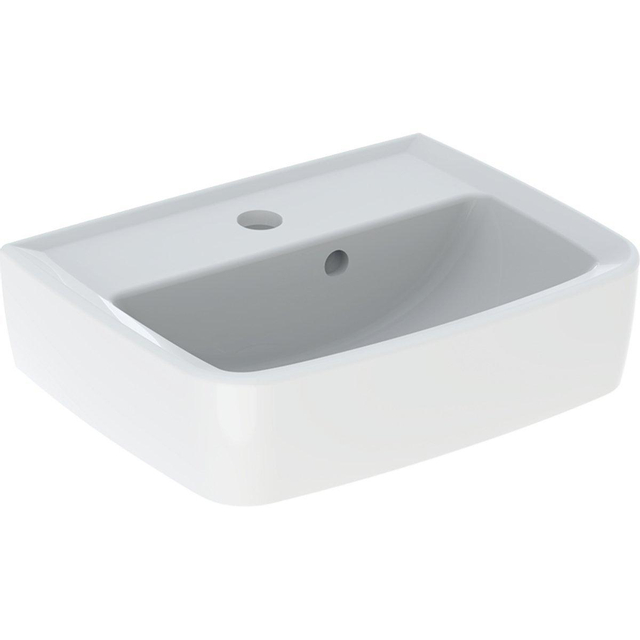 Geberit Geberit Bastia Fontein Square - 40x31cm - kraangat - overloop - wit 502.920.00.1