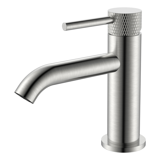 Wiesbaden Wiesbaden Ribbd fonteinkraan 1/2" geborsteld staal 29.5371