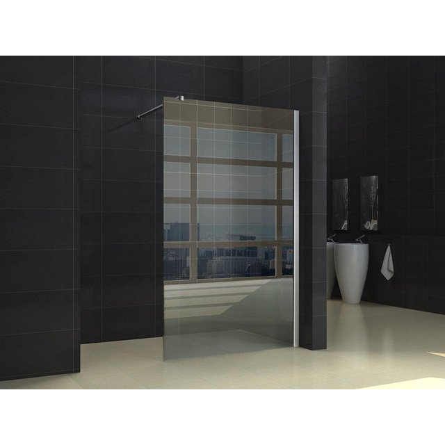 Wiesbaden Wiesbaden Comfort inloopdouche 1400 x 2000 x 8 mm nano helder glas/chroom 20.3813
