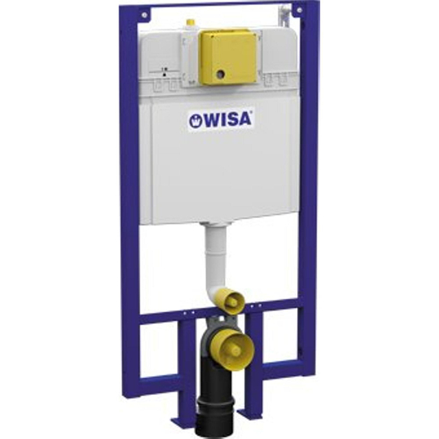 Wisa Wisa XF WC-element DF frontbediend incl. isolatiemat H1180mm 8050452515 - Blauw