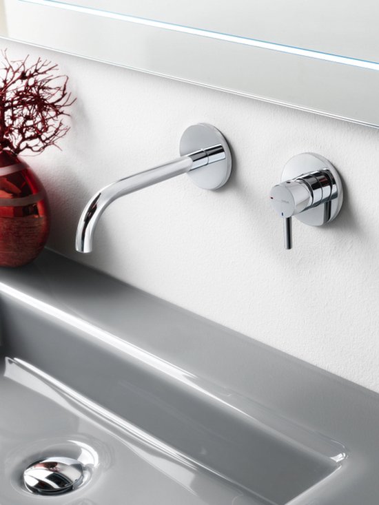 Hotbath Laddy inbouw wastafelmengkraan - incl inbouwdeel - chroom L005JCR