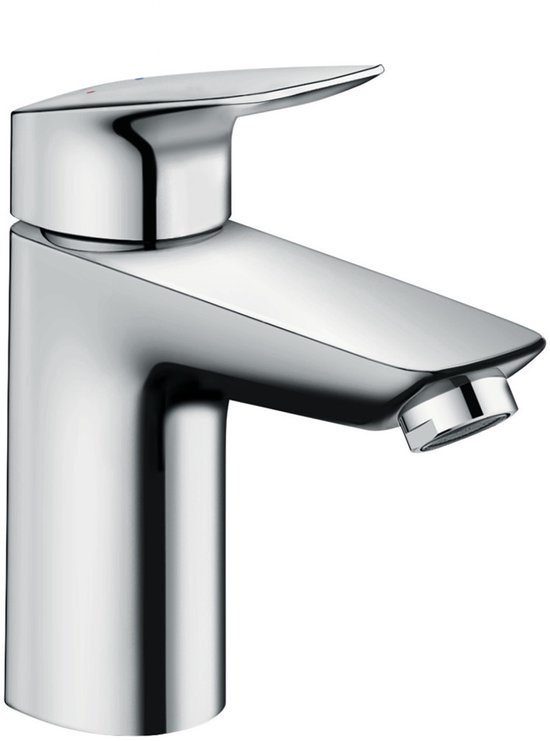 Hansgrohe Logiss wastafelkraan 100 chroom 71101000