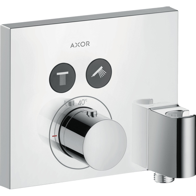 Axor AXOR Showerselect inbouw thermostaat met stopkranen voor 2 functies chroom 36712000