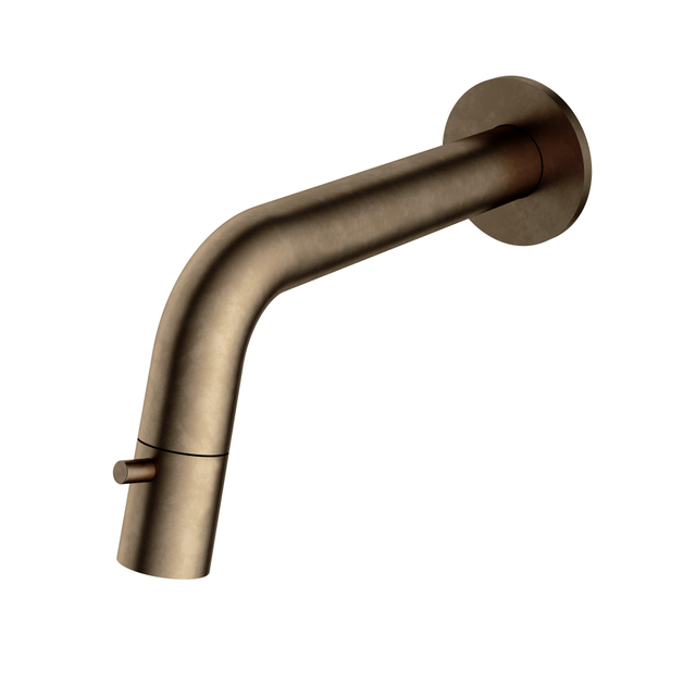 Hotbath Hotbath Cobber Fonteinkraan inbouw - uitloop 18.6cm - inkortbaar - verouderd messing UW001AB