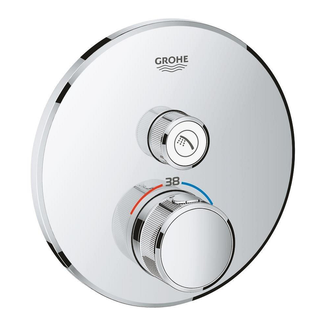 Grohe GROHE Grohtherm smartcontrol inbouw douchekraan thermostatisch chroom 29118000