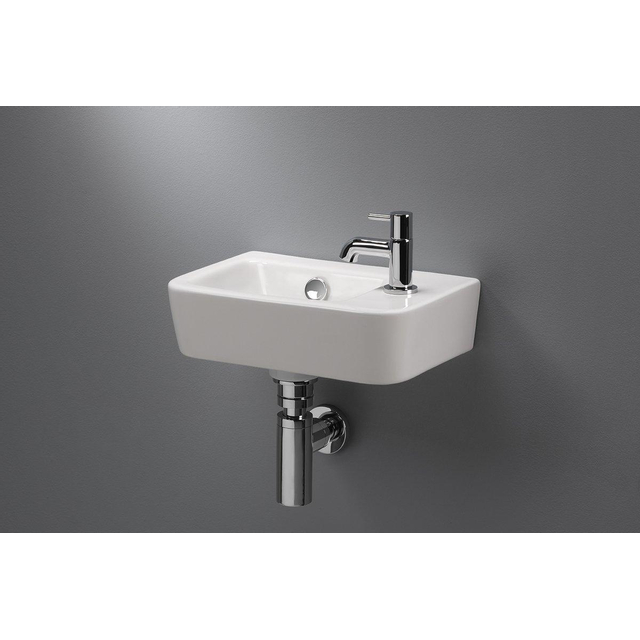 Royal Plaza Royal Plaza Capella fontein 37x24,5x13,5cm kraangat rechts met overloop wit 19634