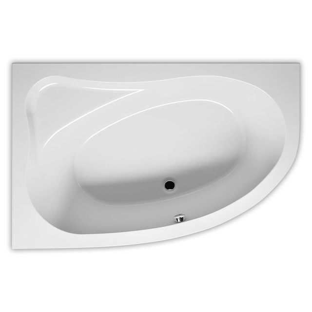 Riho RIHO Aryl ligbad 140x90cm Hoekopstelling Links Wit glans B019001005