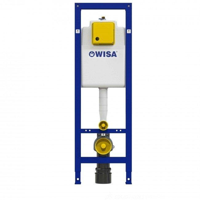 Wisa Wisa XS Inbouwreservoir - 118x38cm - frontbediening 8050452701 - Grijs