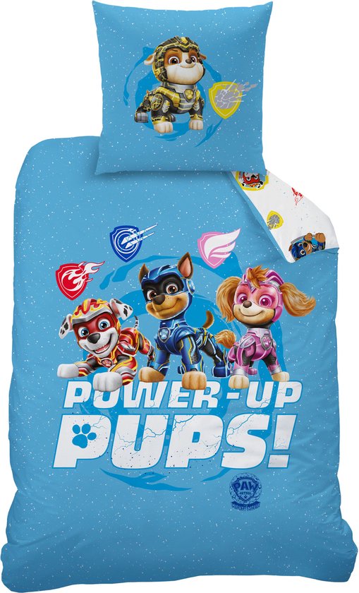 Dekbedovertrek Power-Up - Eenpersoons - 140 x 200 cm - Katoen