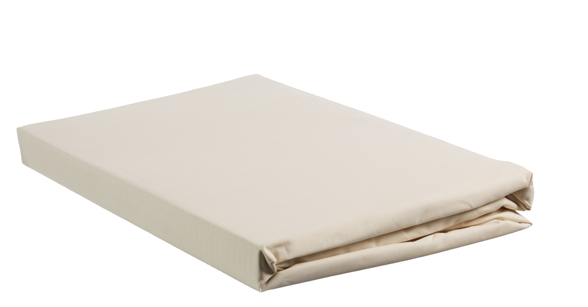 Beddinghouse Hoeslaken percale katoen Beddinghouse - Naturel - Beige