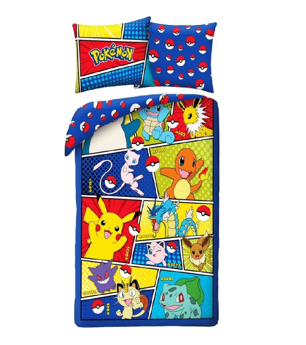 Dekbedovertrek, Screams - Eenpersoons - 140 x 200 cm / 70 x 90 cm - Katoen