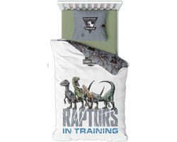 Dekbedovertrek Raptors in Training - Eenpersoons - 140 x 200 cm - Katoen