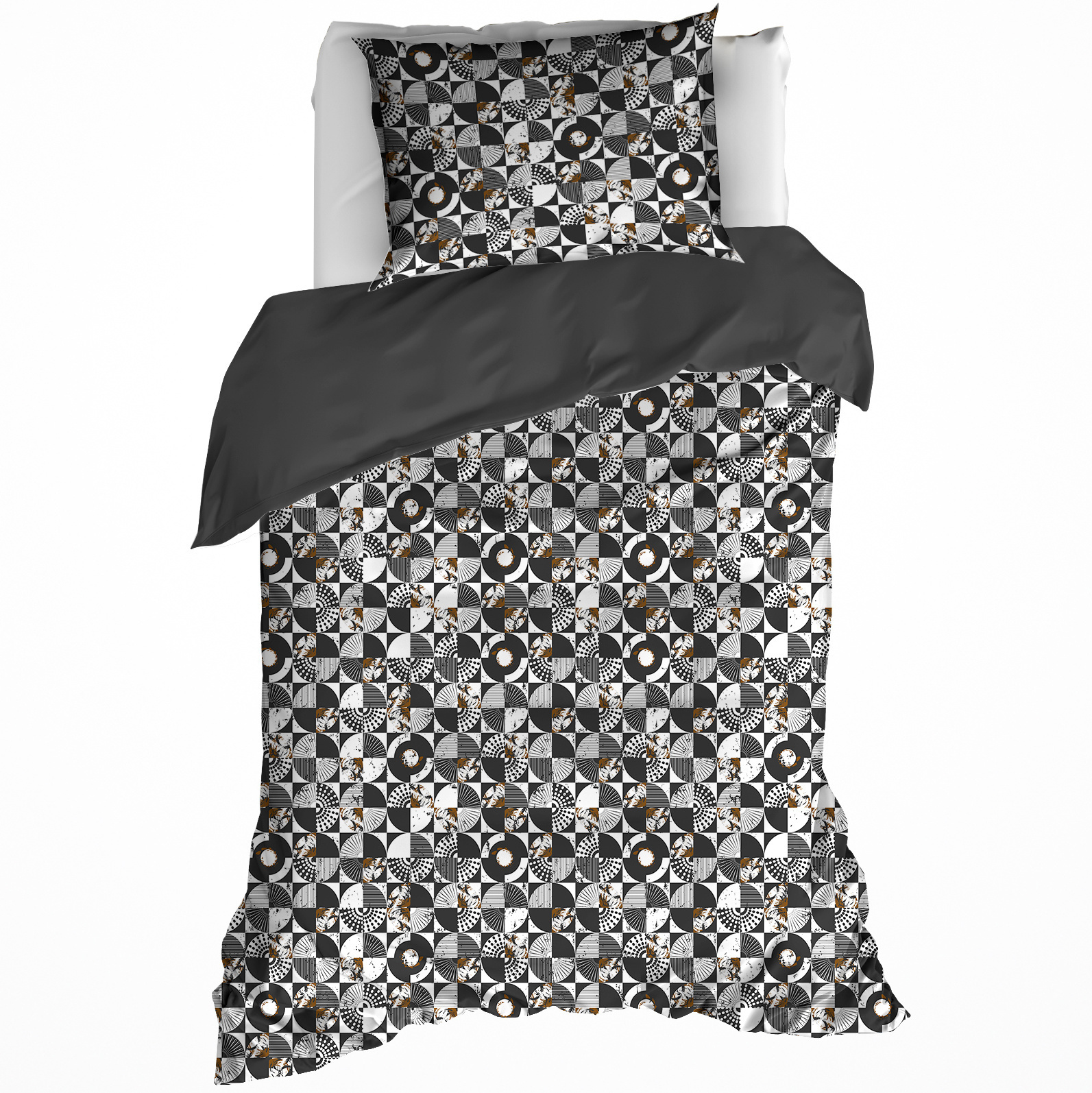 DWL Dekbedovertrek division froged iron 140x200/220+60x70