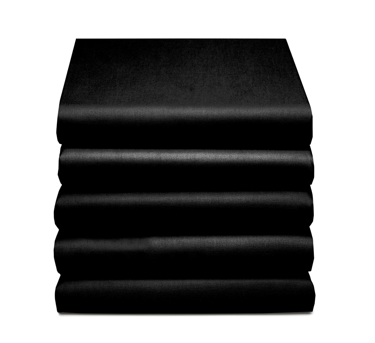 Cinderella katoen hoeslaken - Black