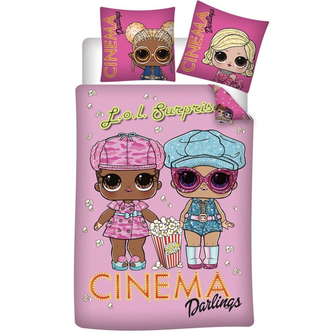 Dekbedovertrek Cinema Darlings - Eenpersoons - 140 x 200 cm - Polyester